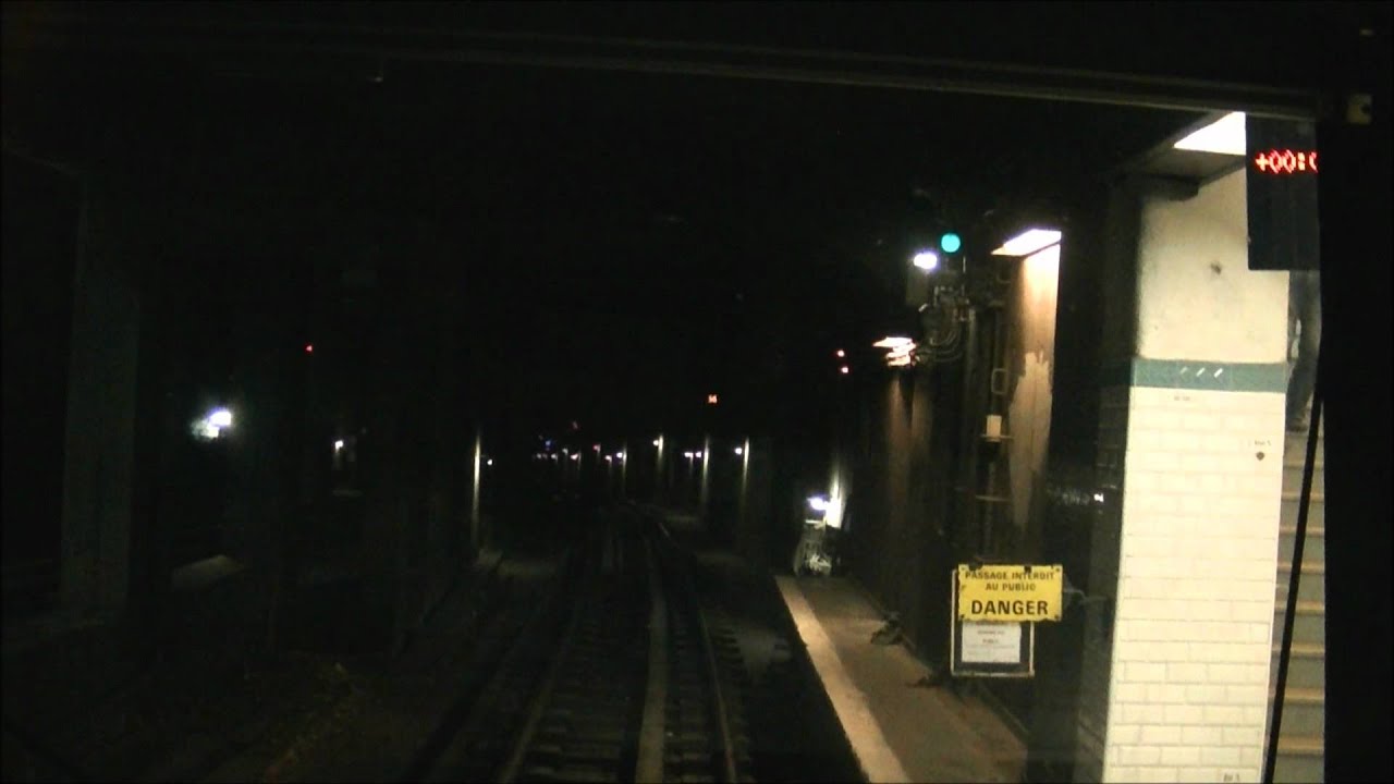 Ligne 13 du métro de Paris : Montparnasse-Bienvenüe - St-Lazare (Deuxième partie) [HD]