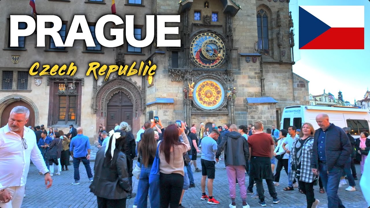 PRAGUE Czech Republic 🇨🇿 Old Town Square, Charles Bridge Walking Tour 4K-HDR  [▶150min]