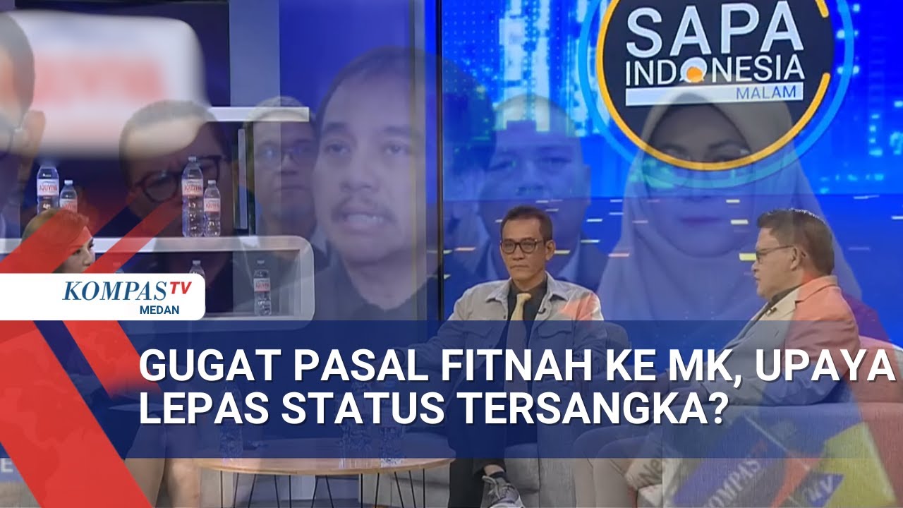 Gugat Pasal Fitnah ke MK, Roy Suryo Cs Cari Jalan Aman? Begini Debat Refly Harun & Pengacara Jokowi