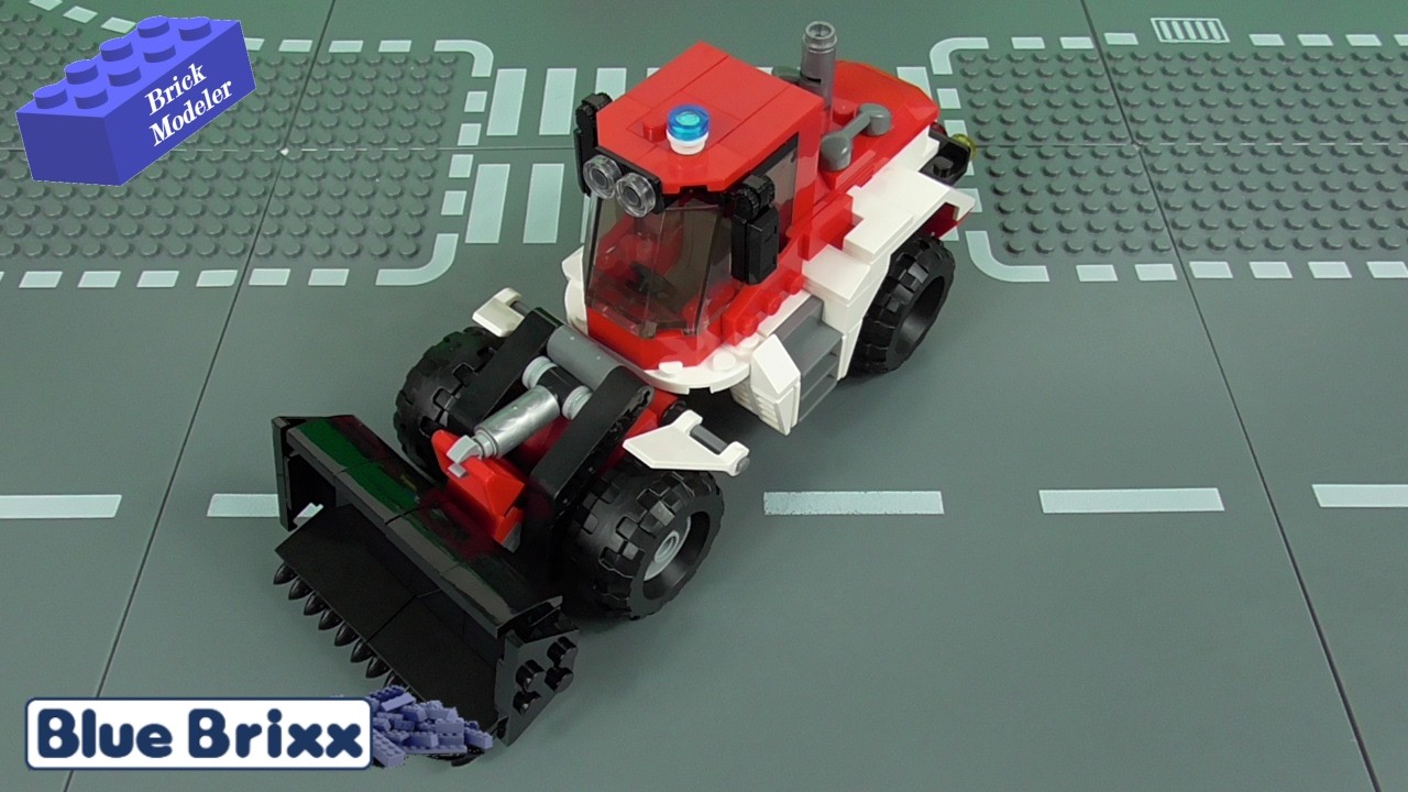 BlueBrixx-Special 107502 - Fire Department Wheel Loader - Speedbuild