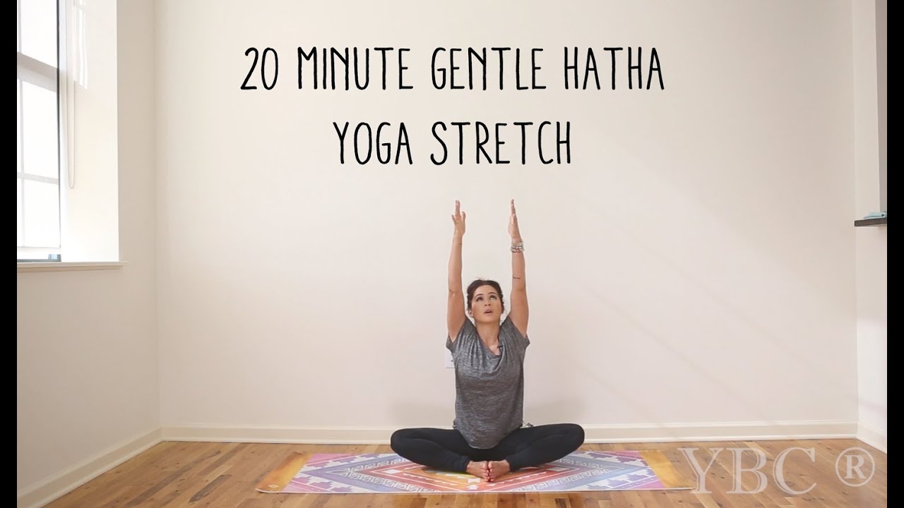 20 Minute Gentle Hatha Yoga Stretch