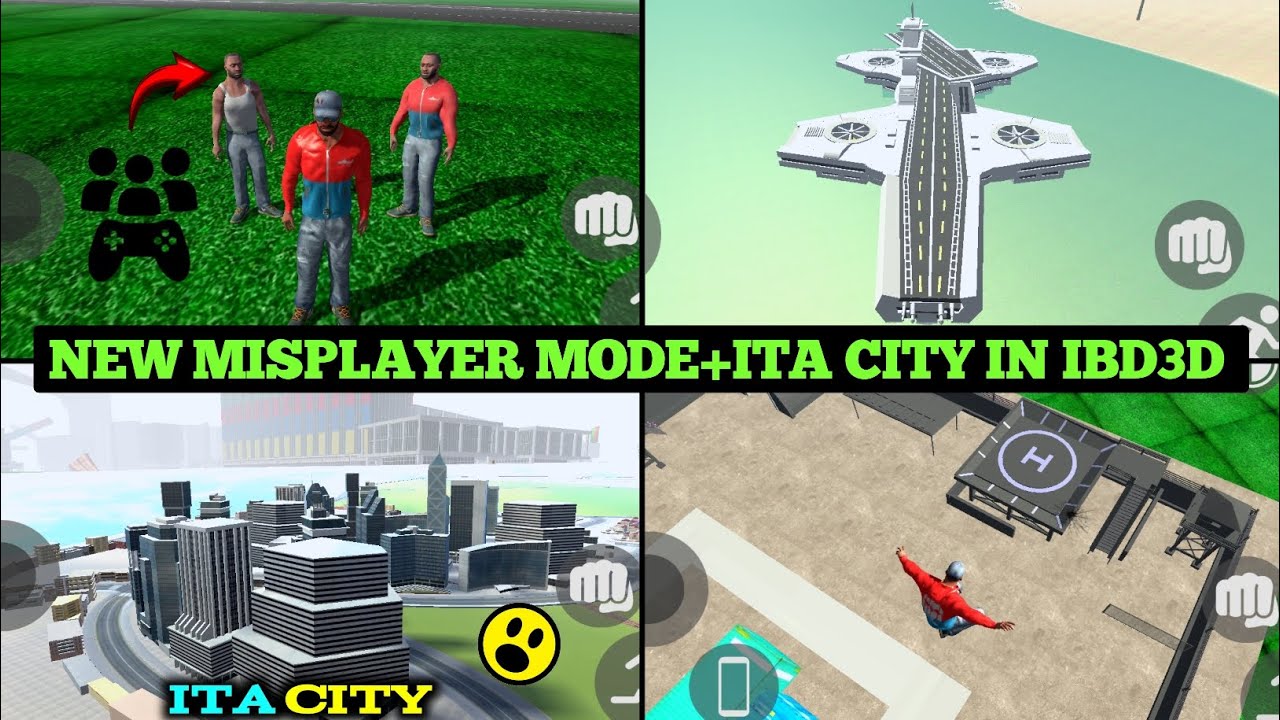 🔥New ITA City Add + Avengers Aircraft Carrier in IBD3D | Franklin NPC + City Add Tutorial ✅