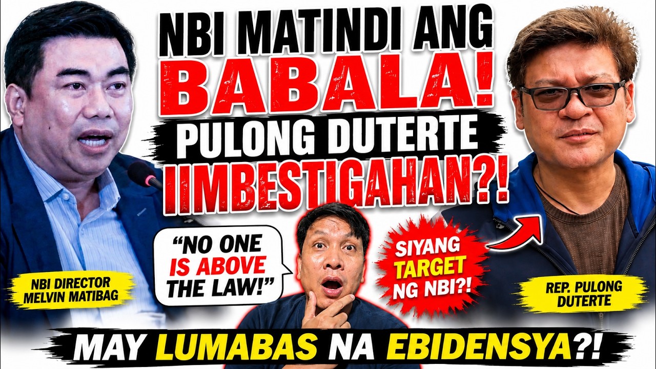 NBI MATINDI ANG BABALA! PULONG DUTERTE IIMBESTIGAHAN?! &ldquo;NO ONE IS ABOVE THE LAW!&rdquo;