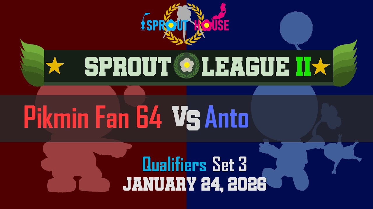 Sprout League II - Pikmin Fan 64 vs Anto (Pikmin 2 Tournament)