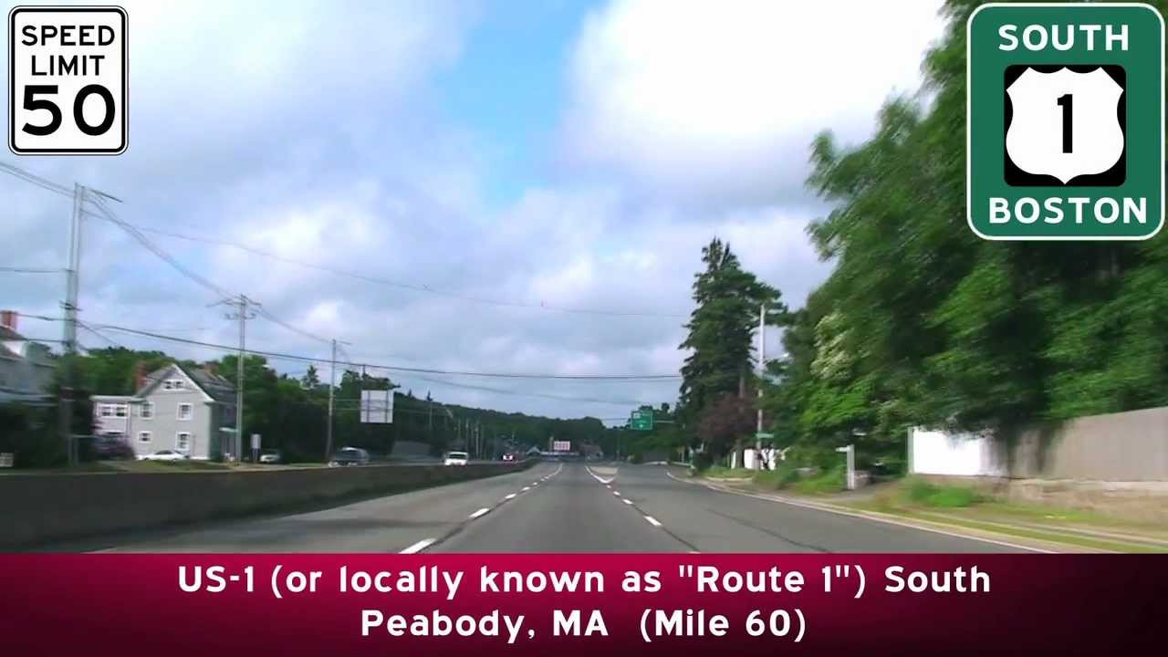 US-1 South to I-93: Boston, MA