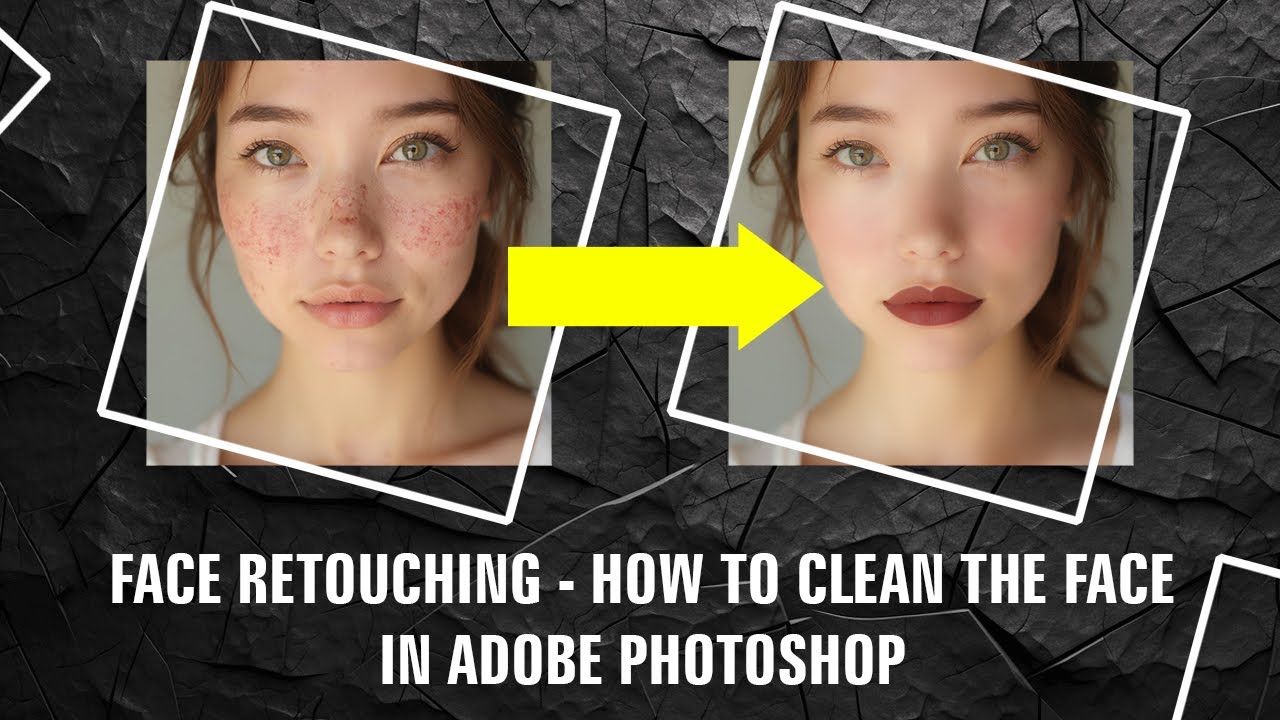 Face Cleanup Tutorial | Smooth Skin in Photoshop (Before & After)