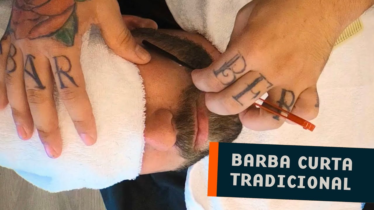 Como Aparar Barba Curta Tradicional | Dom Hélio