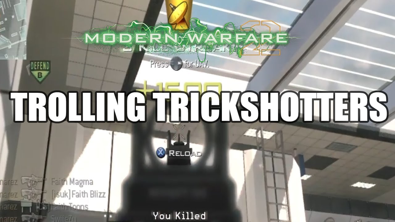 MW2: Crushing Trickshotters - (Anti Trickshot Fun)