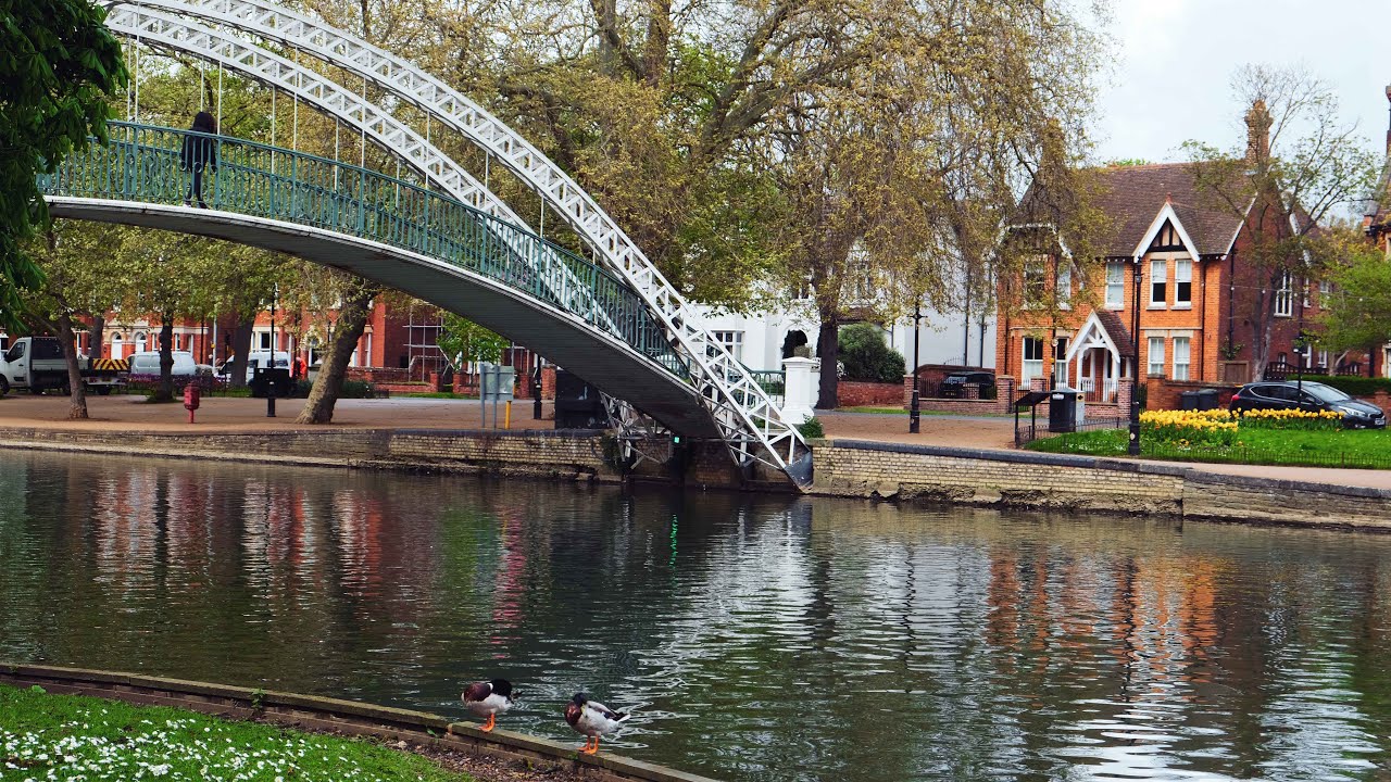 Slow Spring Days in England | Nature Scenery, Bird sounds, Chill walks, White noise ☁️🌿