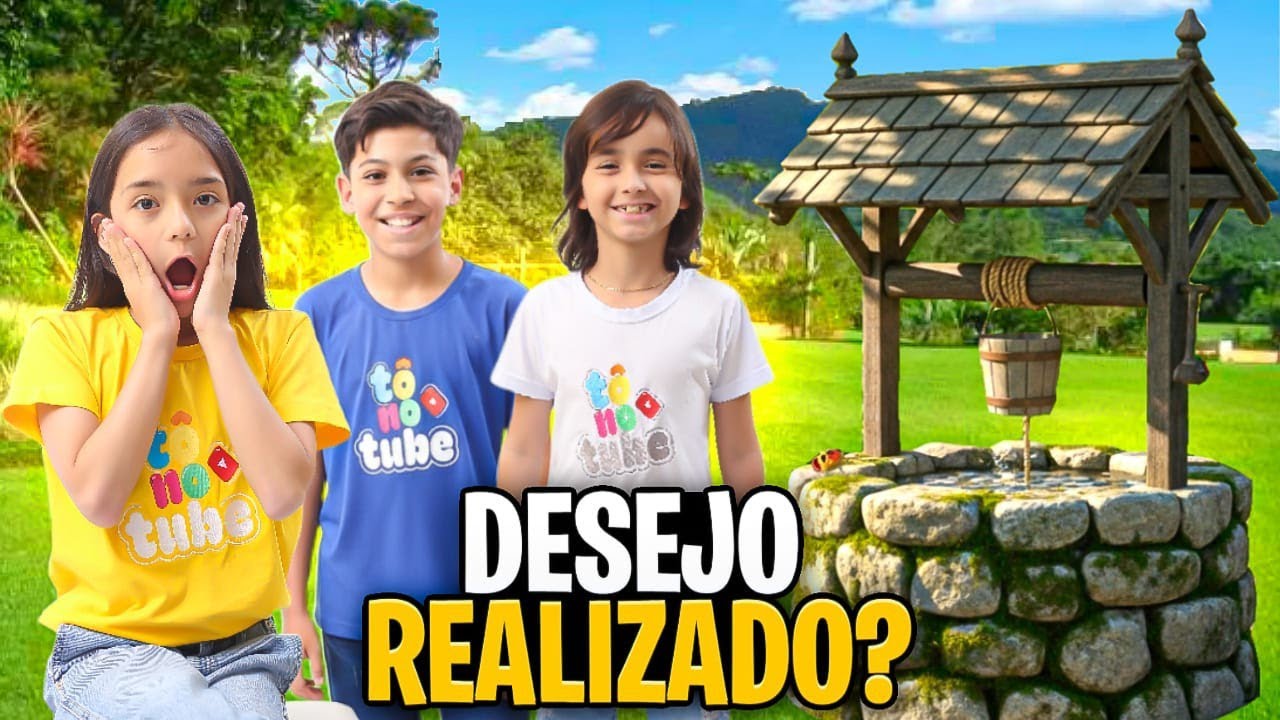 ENCONTRAMOS UM POÇO MÁGICO *Será que nossos desejos foram realizados?