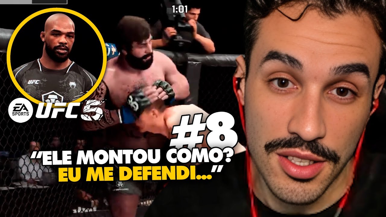 STAG JOGA: A MAIOR RIVALIDADE DO MMA? - MODO CARREIRA UFC 5 #8 | Clipes do Stag