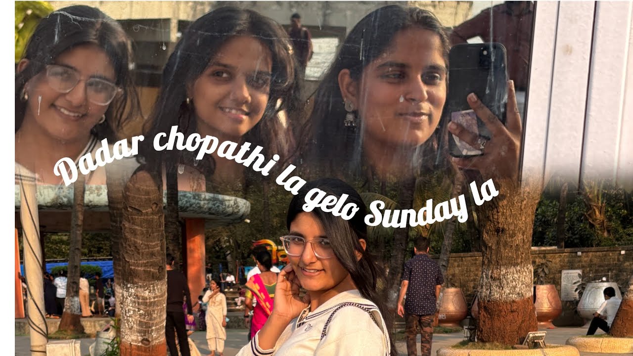 Dadar chopathi la gelo ⛵ Sunday purn kharab jhala 😭😡#youtubelongvedio #subcribemychannel #viral 