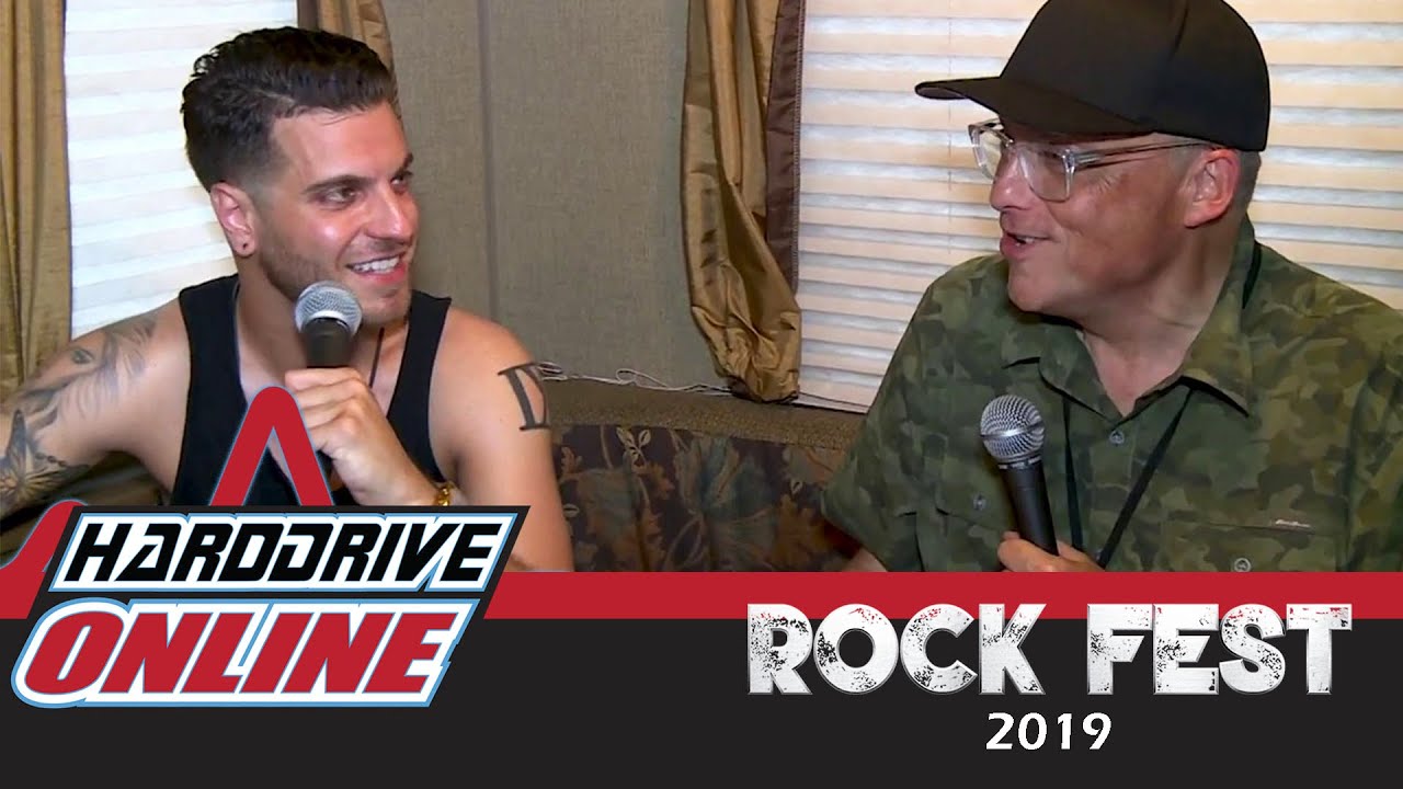 Ice Nine Kills - Lou Brutus talks with Spencer Charnas at Rock Fest 2019 | HardDrive Online
