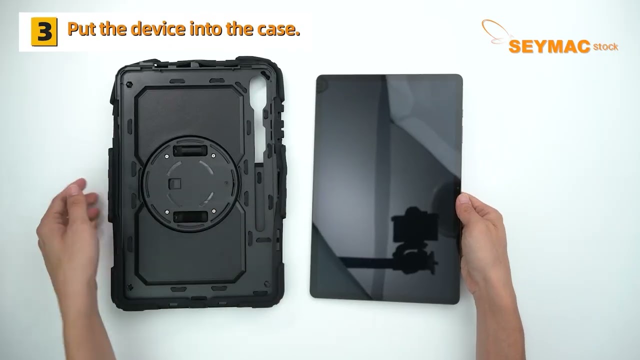 Install SEYMAC Stock Handstrap Impact Resistant Case Video Tutorials
