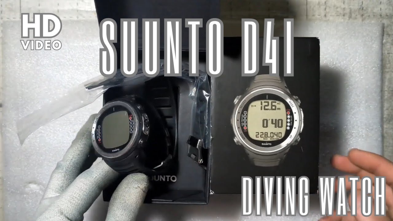Reloj de Buceo Suunto D4i - Unboxing y Cambio de Bateria
