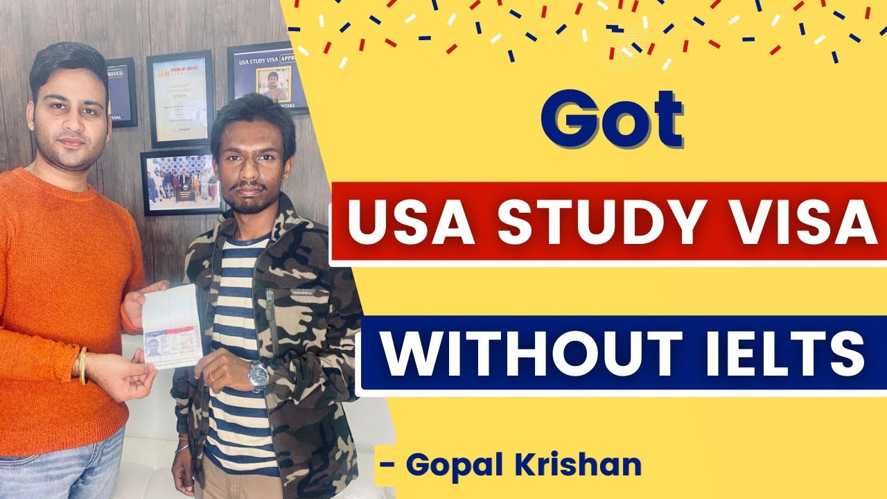 USA Study Visa Without Ielts | USA Study Visa