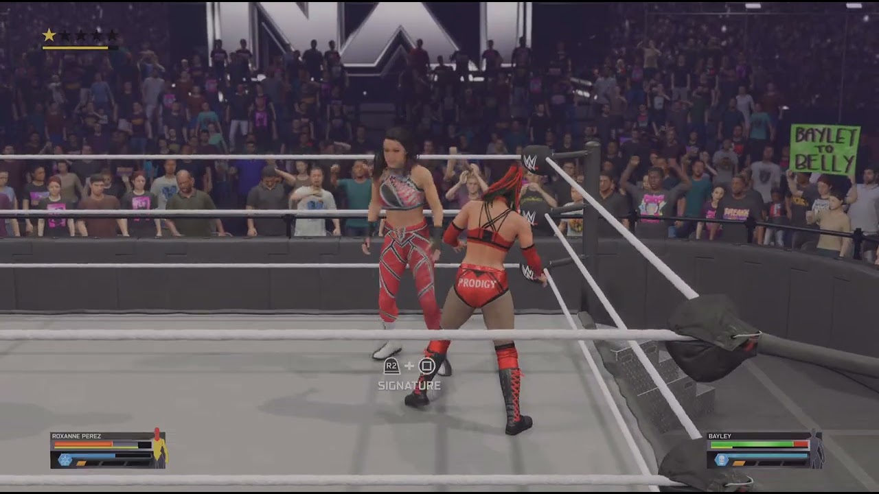 WWE 2K25_ BayLeY vs Roxanne Perez  !!!