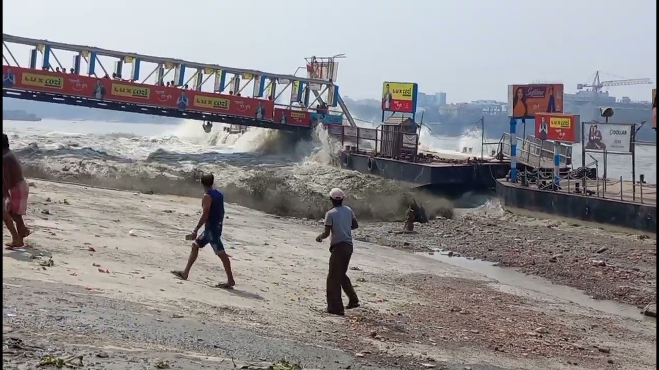 Tsunami in Ganga River | High tide in Ganga River | Part 4