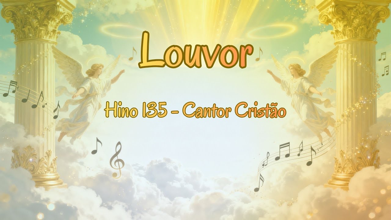 Louvor (Hino 135 - Cantor Cristão) | Inspiradora Canção de Louvor