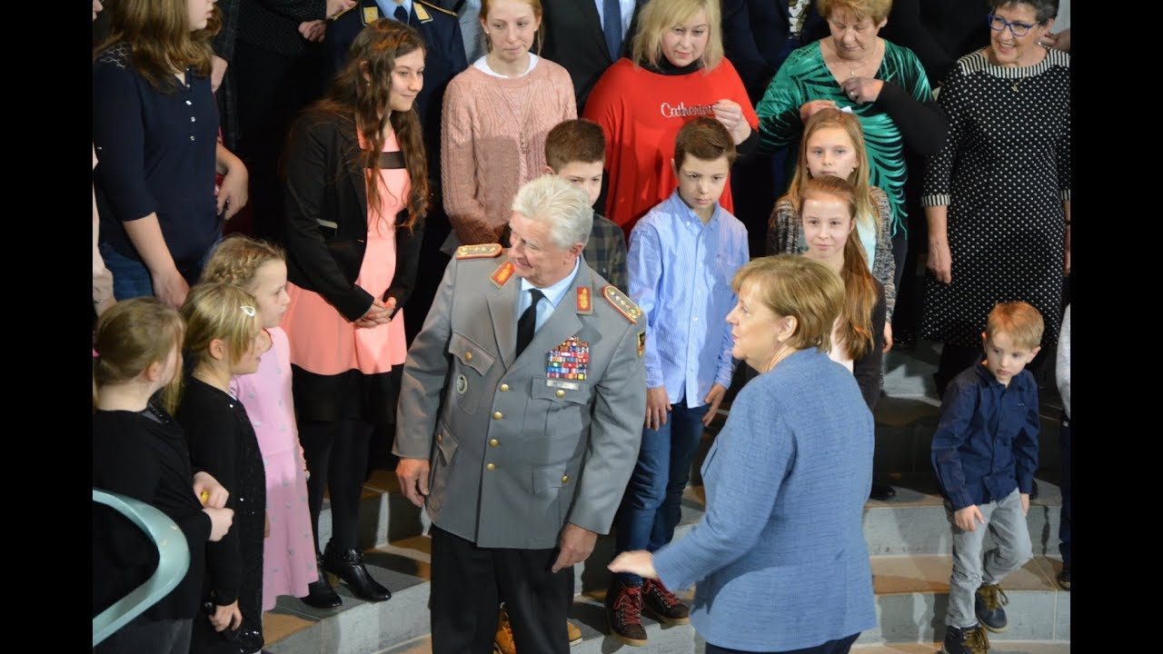 Auslandseinsatz: Angehörige bei Angela Merkel - 2017