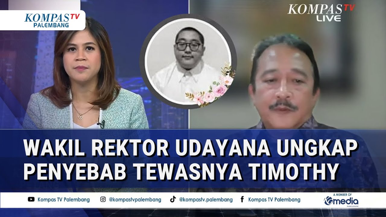 Wakil Rektor Udayana Buka Suara Soal T3w*snya Timothy: Tak Ada Pemb*llyan Sebelum Meningg4l