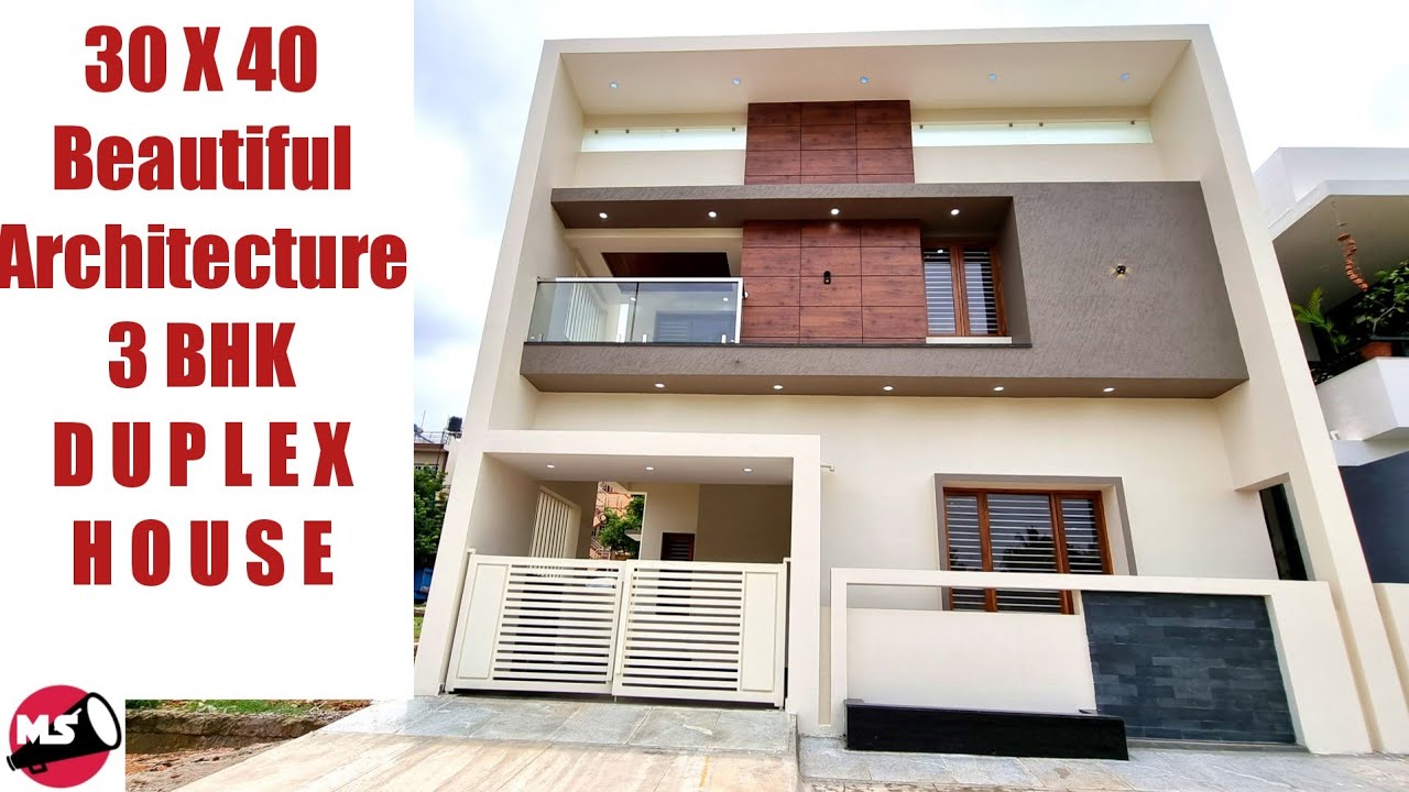 Top location 30x40 Beautiful Architecture 3BHK  Duplex House Mysore ( 9035181963 )