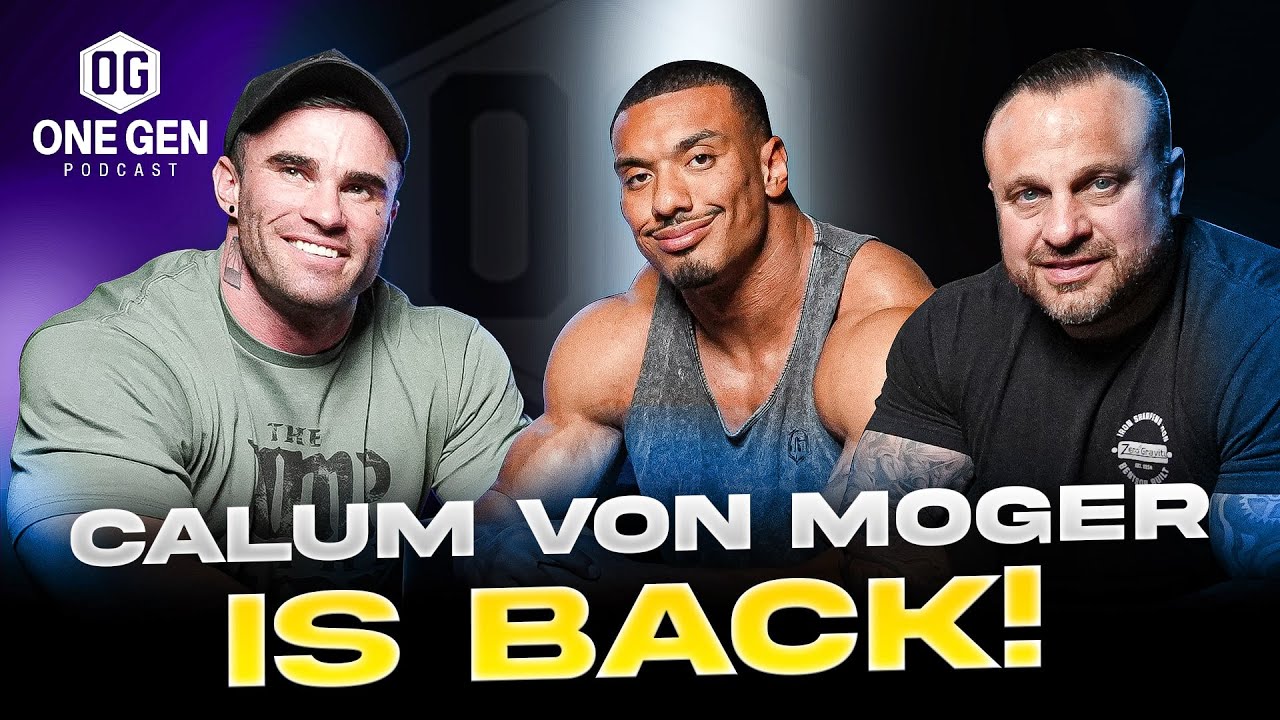 Calum Von Moger (Suicide, jumping through a window, and making a comeback to bodybuilding)