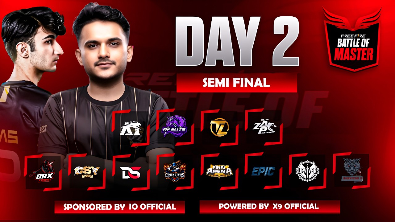 Battle of Master Season 1 || Semi Final Day 2 || @FreeFireEsportsPakistan