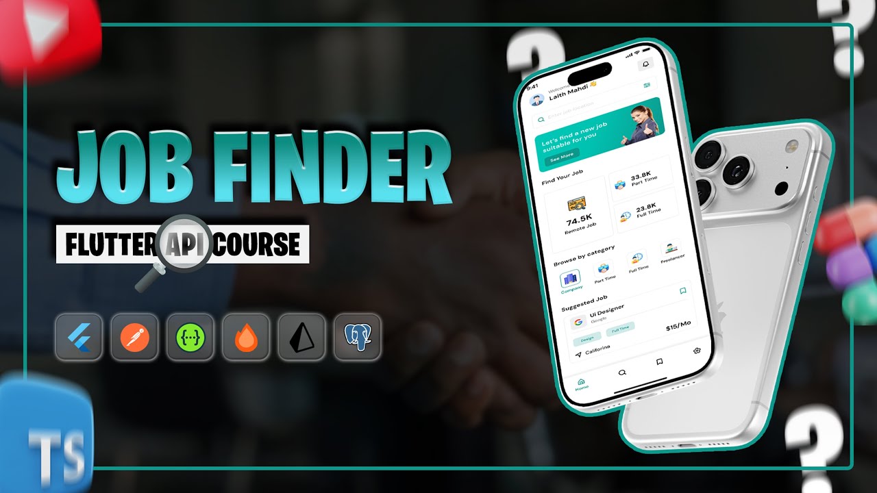 Build a Real Job Finder App with Flutter: UI, Architecture & GetX | Next Step #1