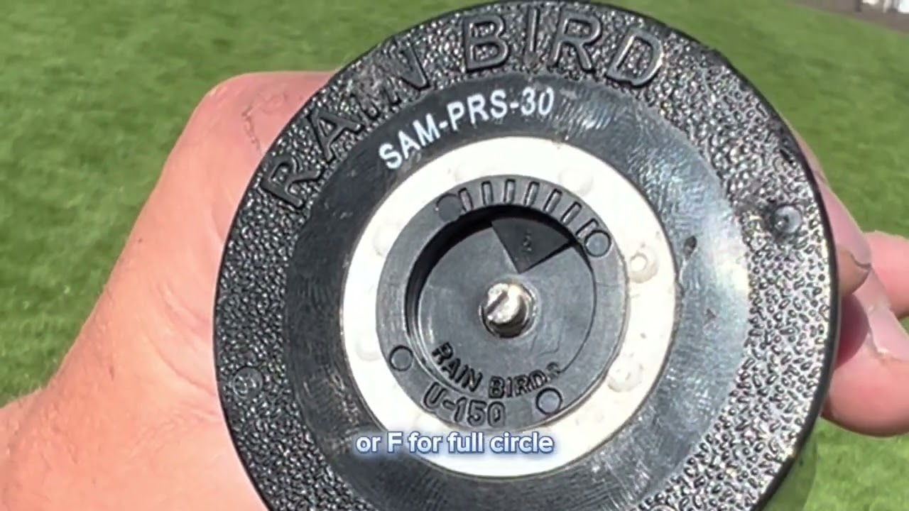 How to Adjust Pop Up Sprinkler Heads