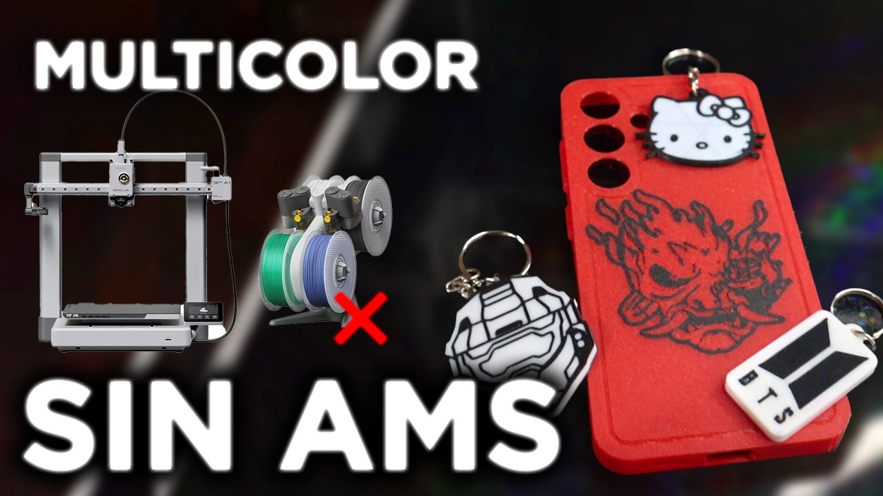 Imprimir en Multicolor SIN AMS | Bambu Studio / Orca Slicer
