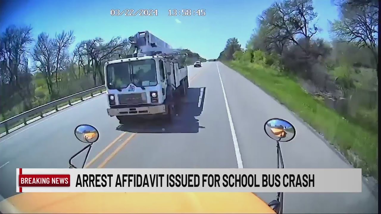 Affidavit: Concrete truck driver admits to consuming cocaine before fatal school bus crash