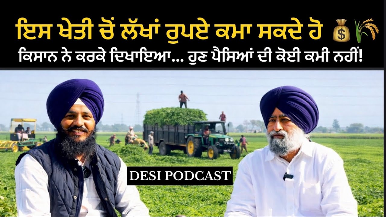 ਇਸ ਖੇਤੀ ਚੋਂ ਲੱਖਾਂ ਰੁਪਏ ਕਮਾ ਸਕਦੇ ਹੋ ਕਿਸਾਨ ਨੇ ਕਰਕੇ ਦਿਖਾਇਆ… ਹੁਣ ਪੈਸਿਆਂ ਦੀ ਕੋਈ ਕਮੀ ਨਹੀਂ |  Podcast 🎙️