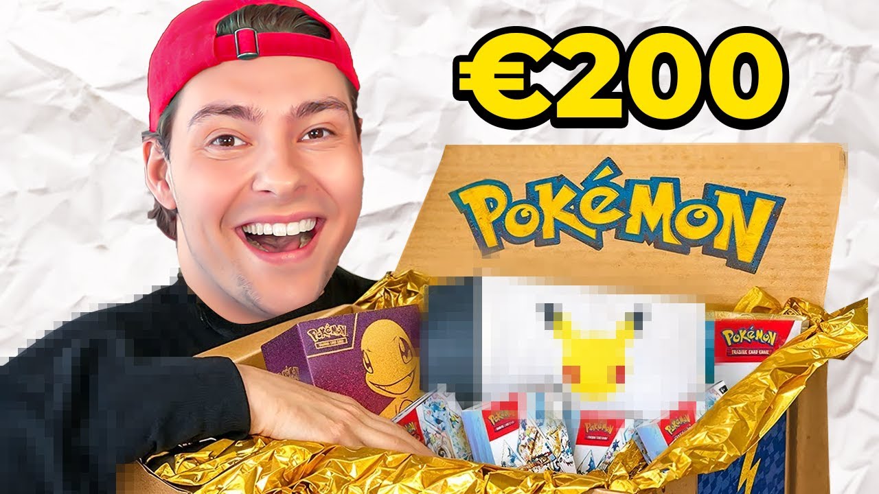 &euro;200 Mystery Pokemon Packs Openen!