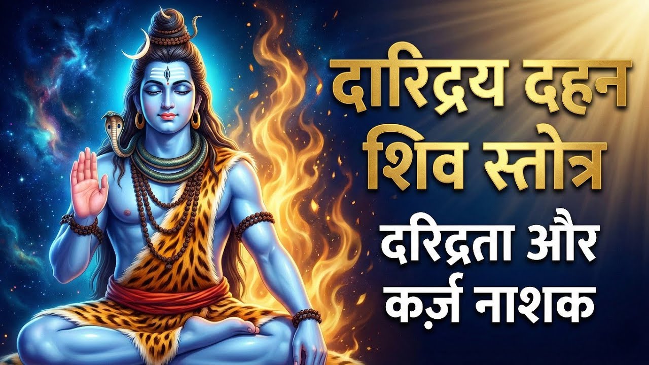 Daridrya Dahana Shiva Stotram | कर्ज़ और गरीबी मिटाने का मंत्र | Most Powerful Wealth Mantra