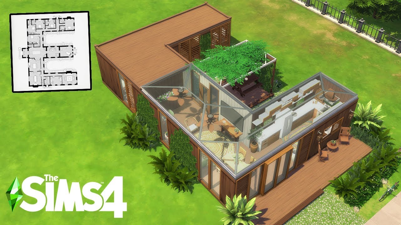 CONSTRUÍ UMA CASA ECOLÓGICA | Desafio do Alfabeto The Sims 4