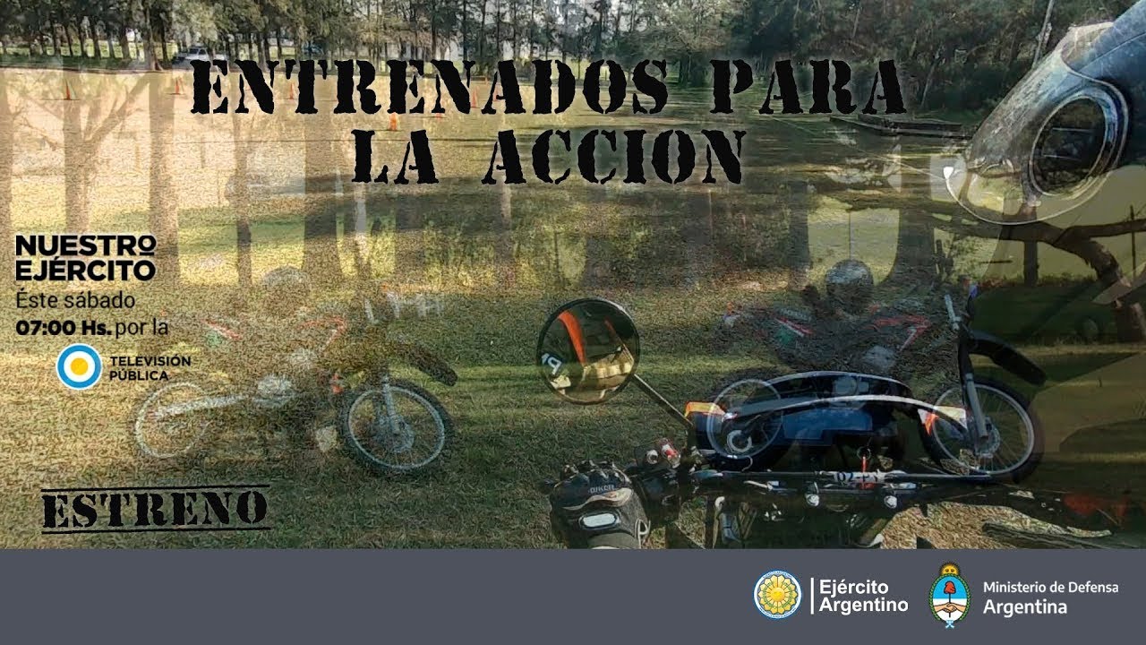 Programa Nuestro Ejército - Entrenados para la acción