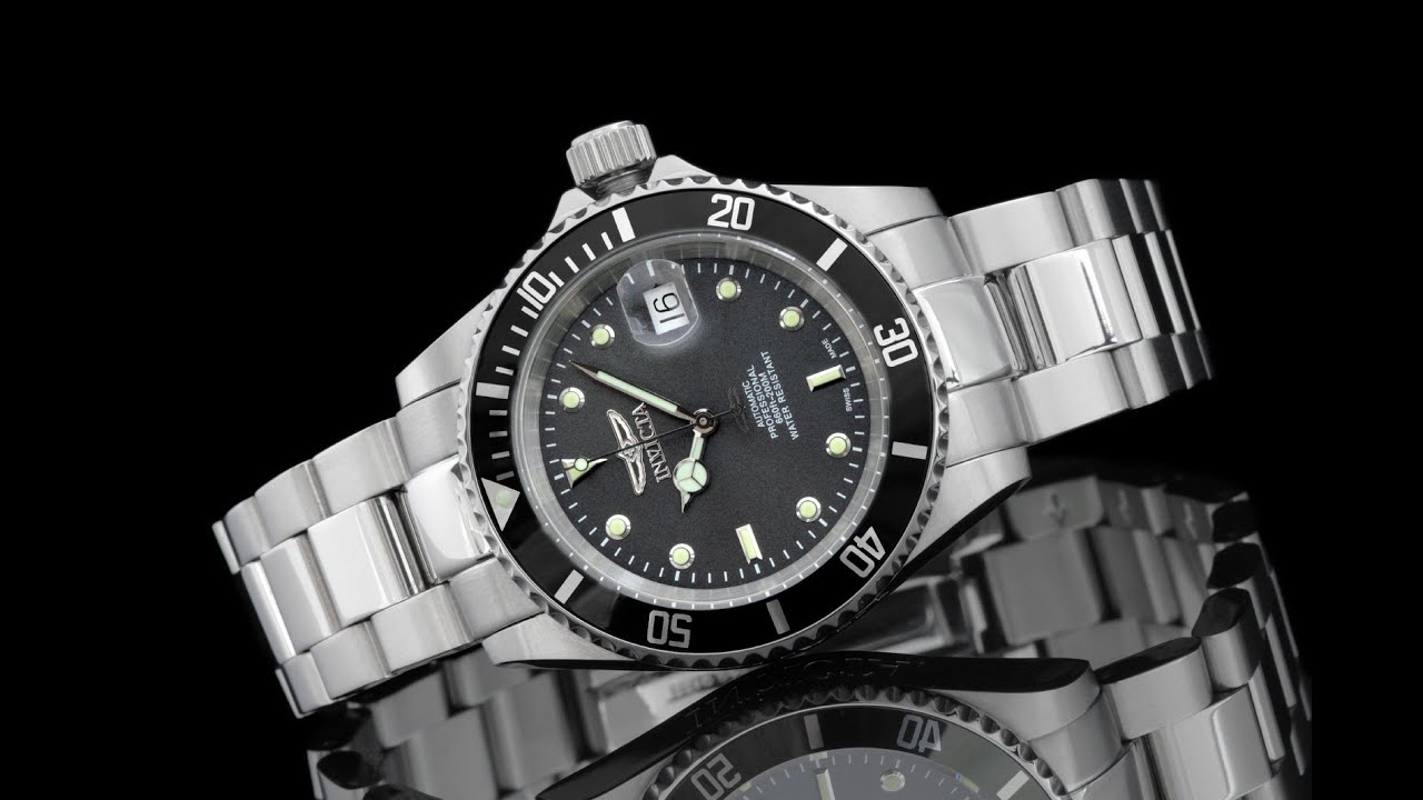 Invicta 18504 Swiss Made Pro Diver Sellita SW200 Automatic Bracelet Watch