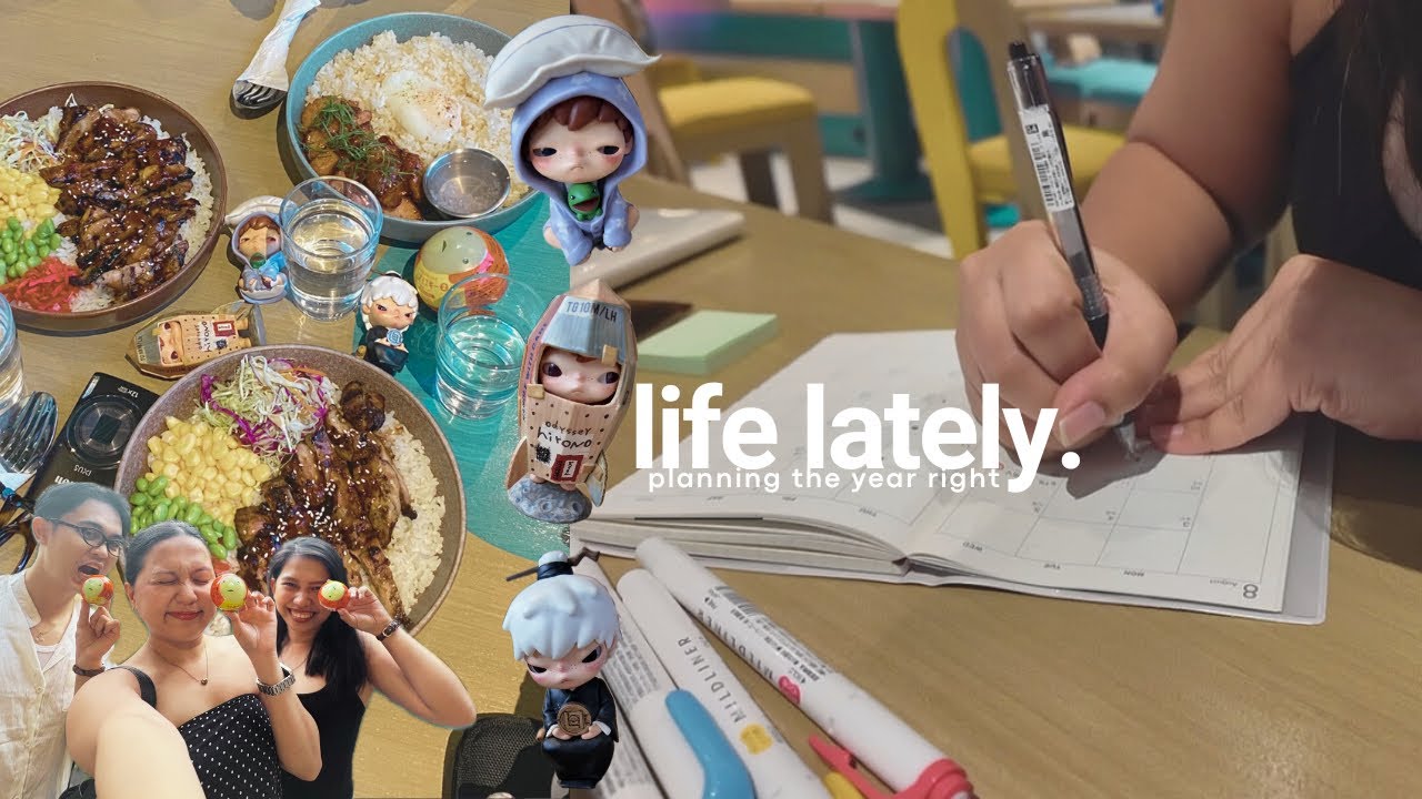 life lately | smiski unboxing + cafe + planning for 2026 