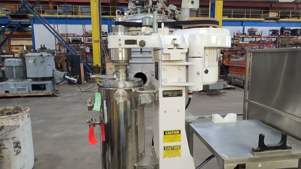 Sharples AS26SP Separator Centrifuge.