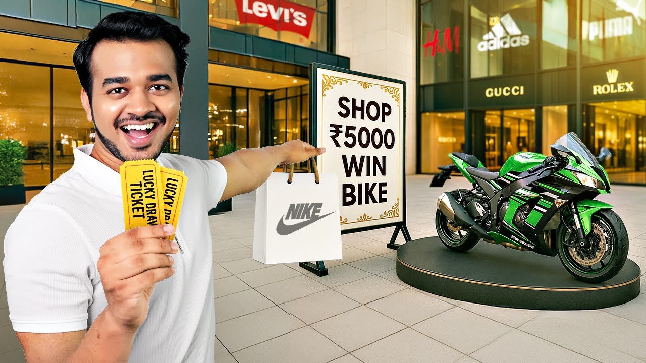 I Participated in Every Lucky Draw to Win!