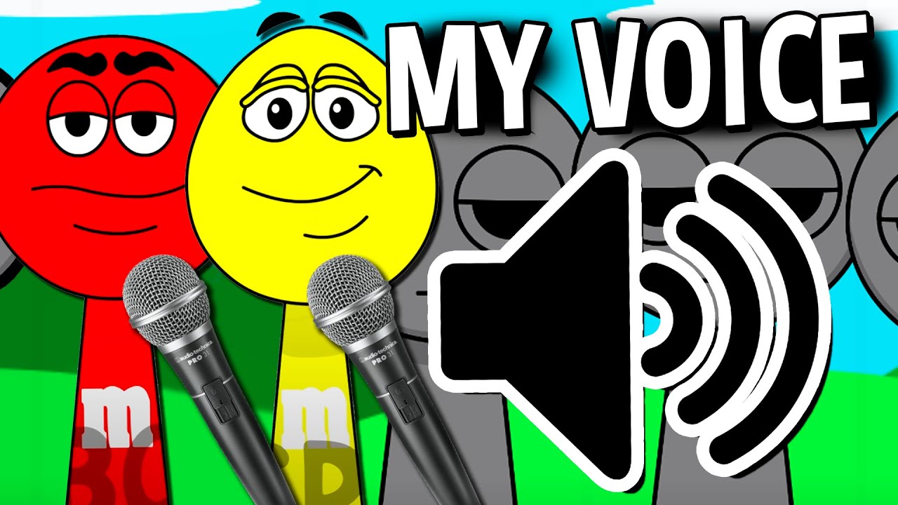 SPRUNKI M&Ms BUT WITH MY VOICE 😂