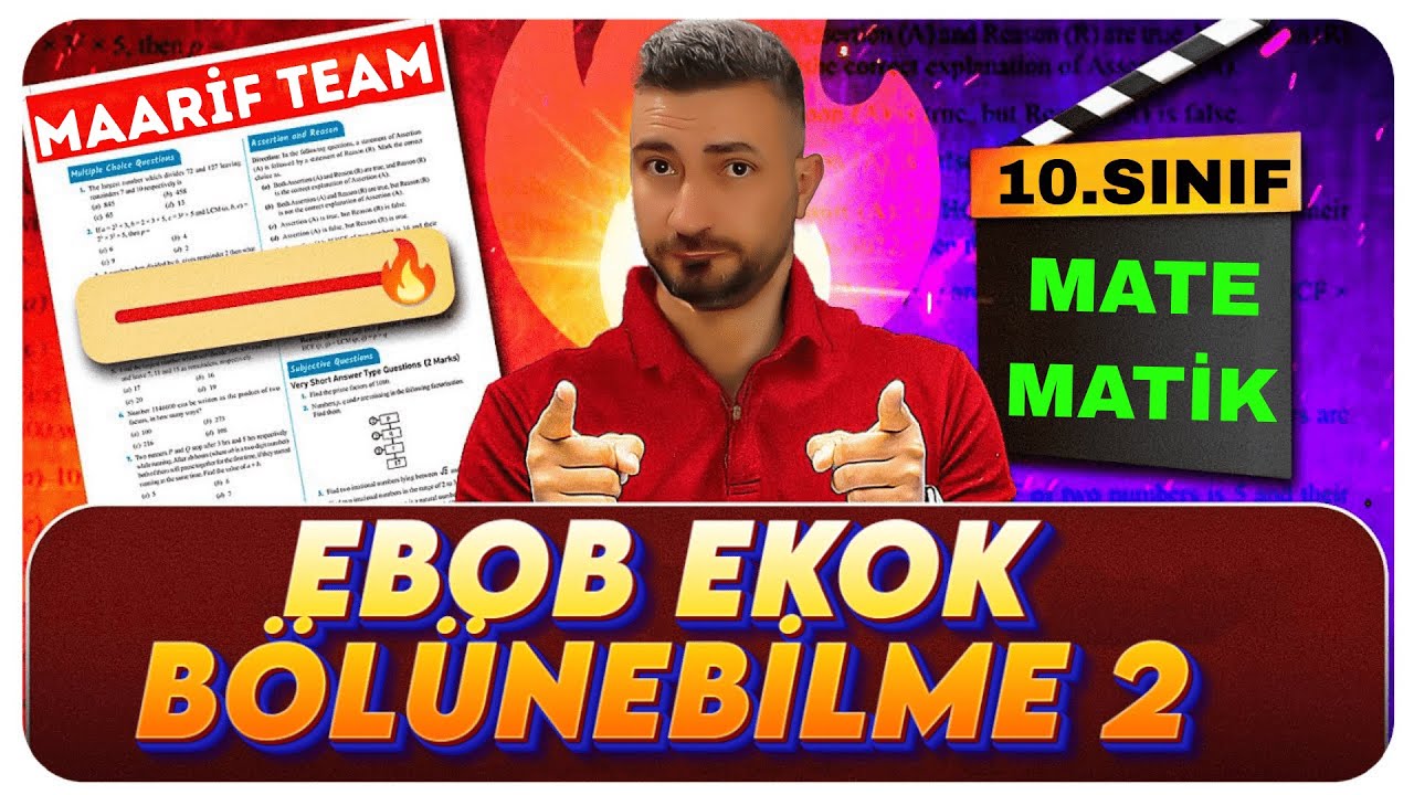 10.sınıf | Sayılar  | Obeb Okek-Bölünebilme Kuralları 2