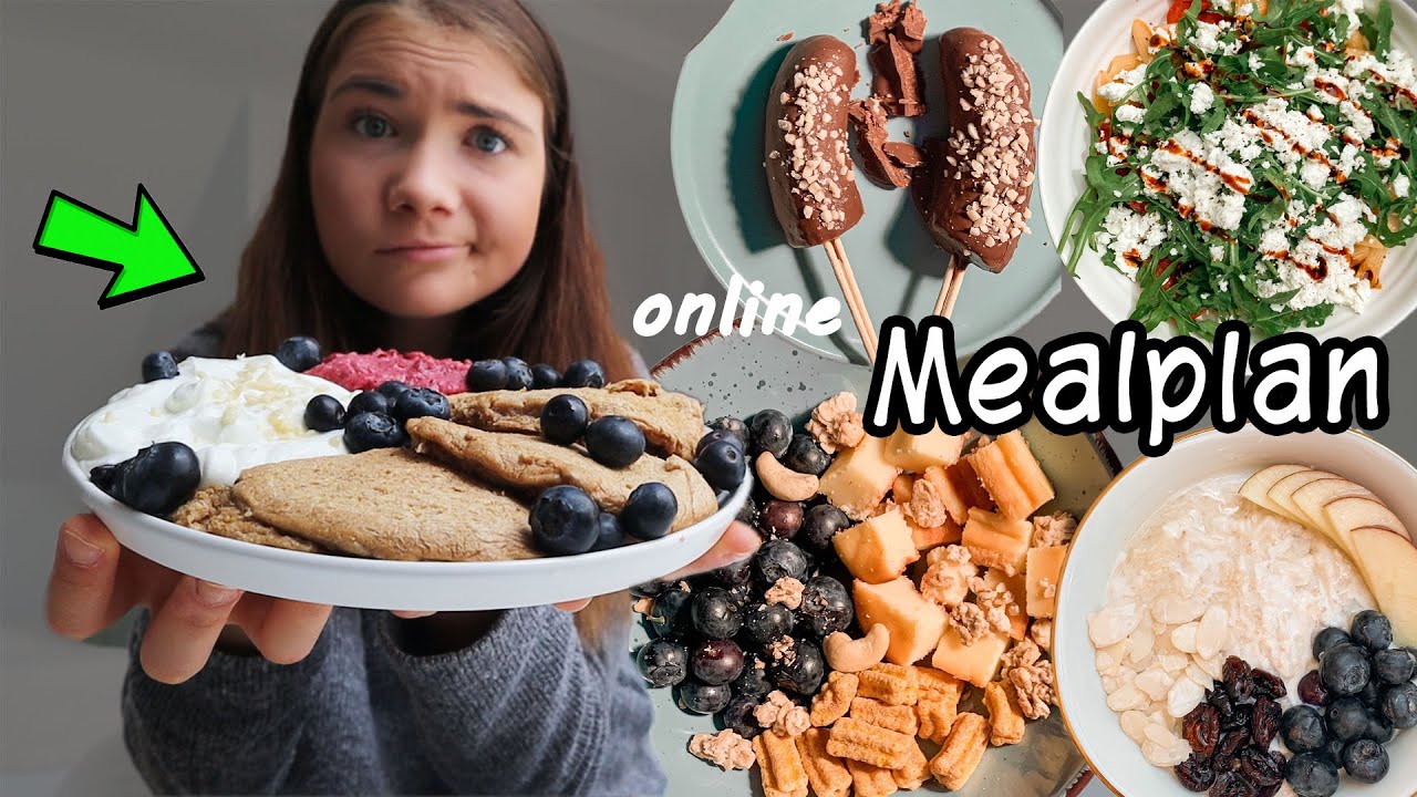 Einen Tag nach ONLINE MEALPLAN essen!