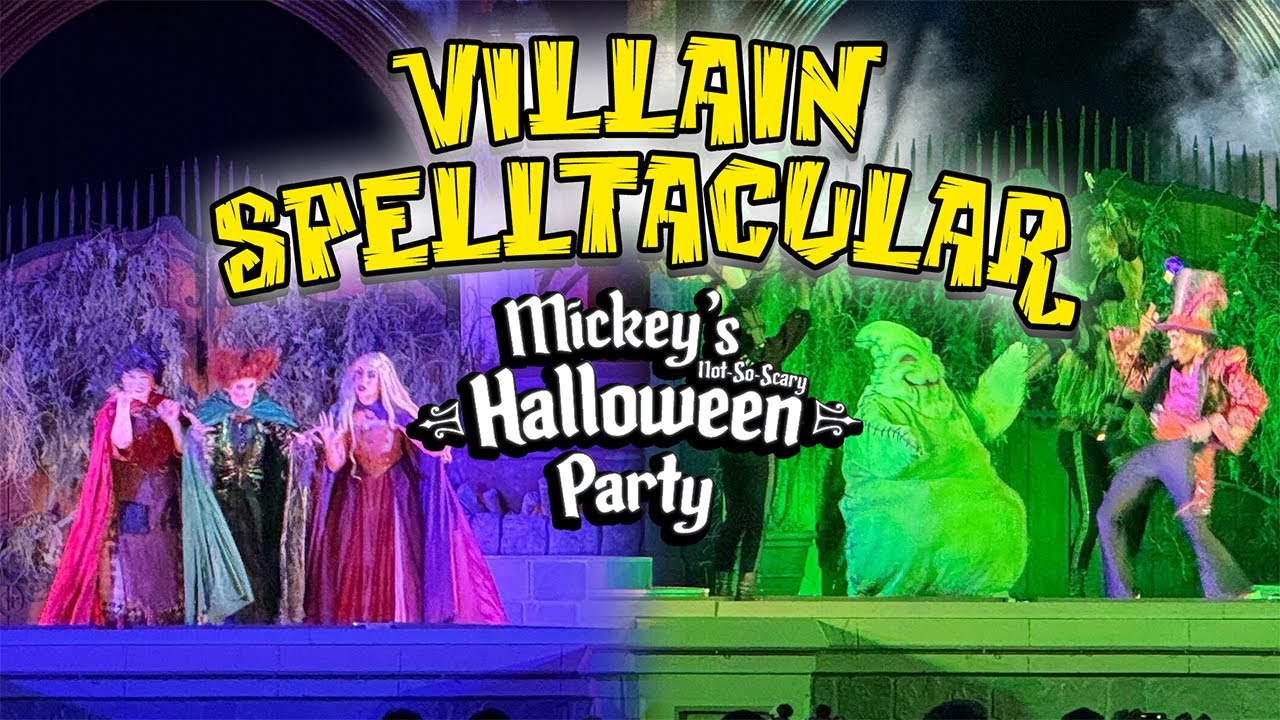 Hocus Pocus Villain Spelltacular 2024 - Mickey's Not-So-Scary Halloween Party  2024 - Magic Kingdom