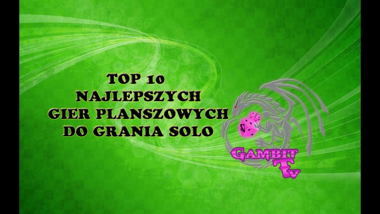Top 10 gier planszowych do grania solo