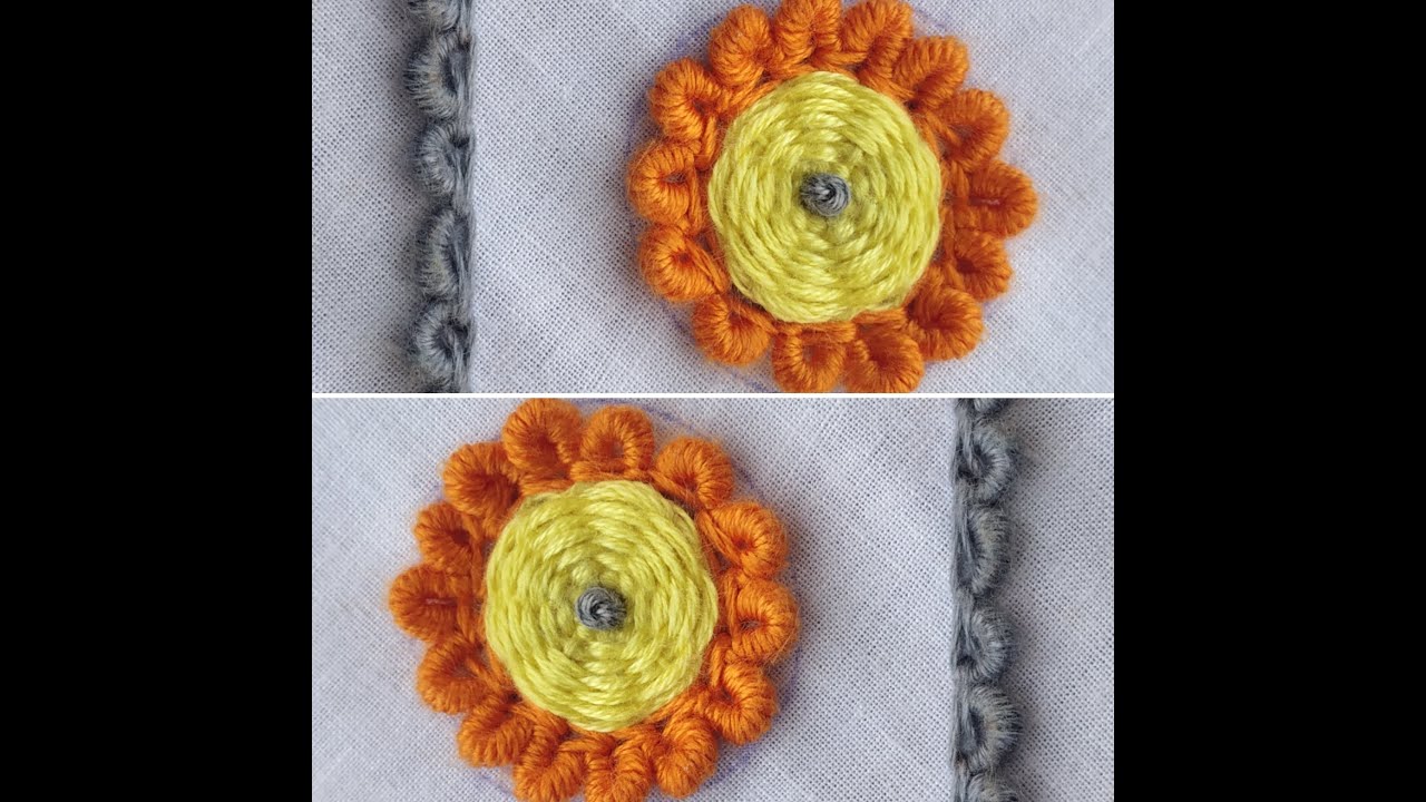 344-Shell stitch/Roll chain stitch (Hindi/Urdu)