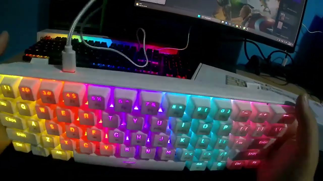 First unboxing Video #White Shark SHINOBI keyboard