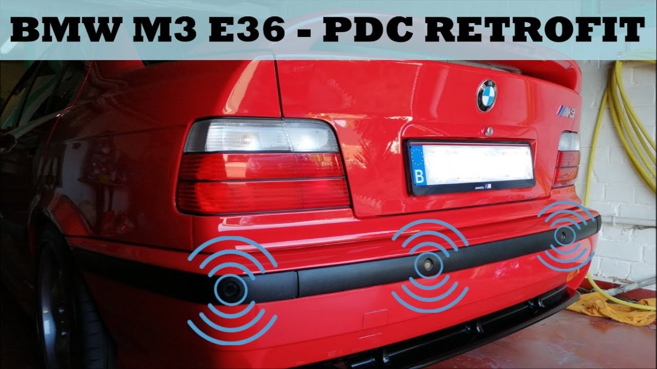 🔧 How to install Parking Distance Control (PDC) on your BMW E36? (DIY)