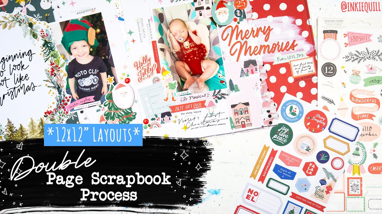 DOUBLE PAGE 12x12